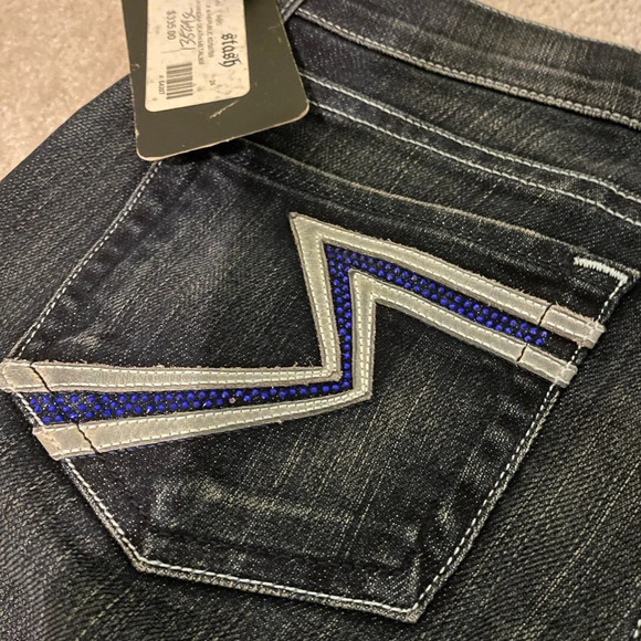 Rock & Republic y2k jeans-size24 NWT - Picture 3 of 8